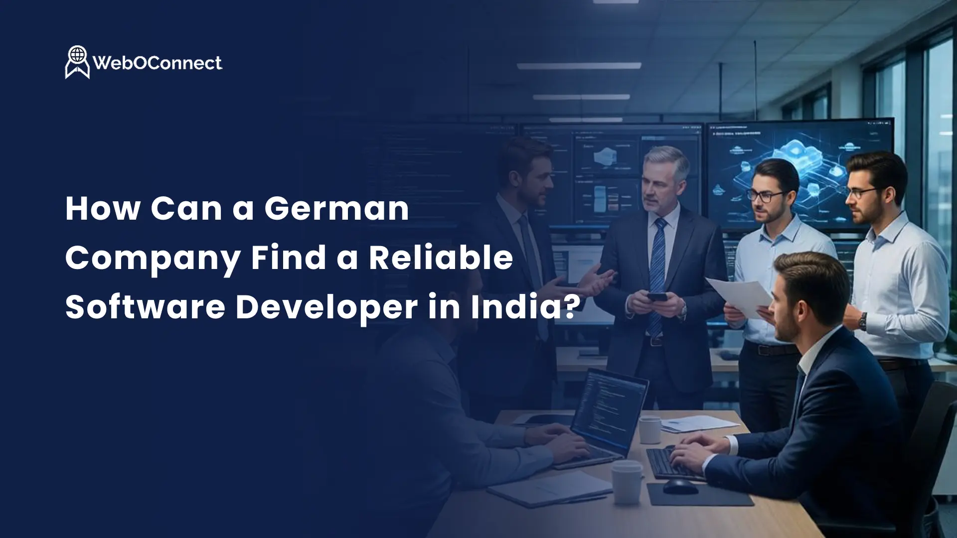How can a German company find a reliable software developer in India?