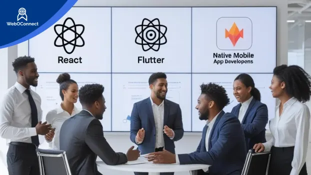 React vs Flutter vs Native: Which is Best for Mobile Apps development in Germany