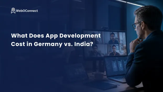 What does app development cost in Germany vs India?