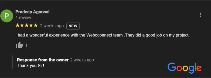 weboconnect testimonials