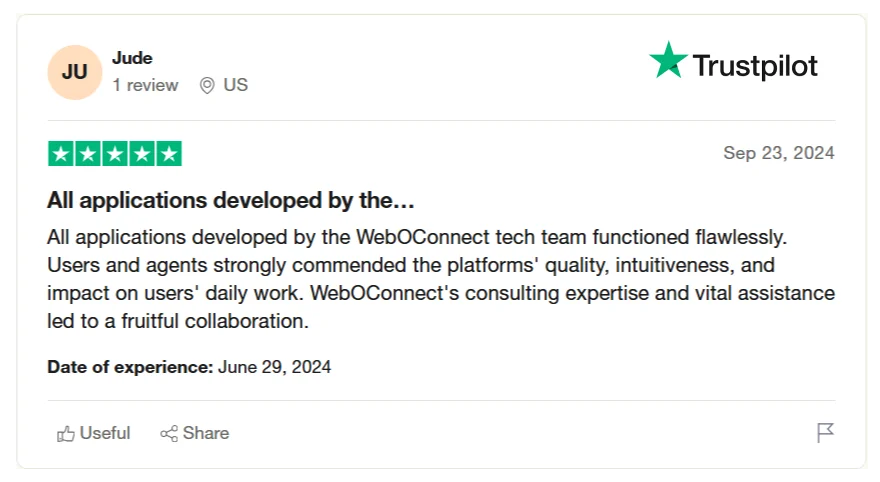 weboconnect testimonials