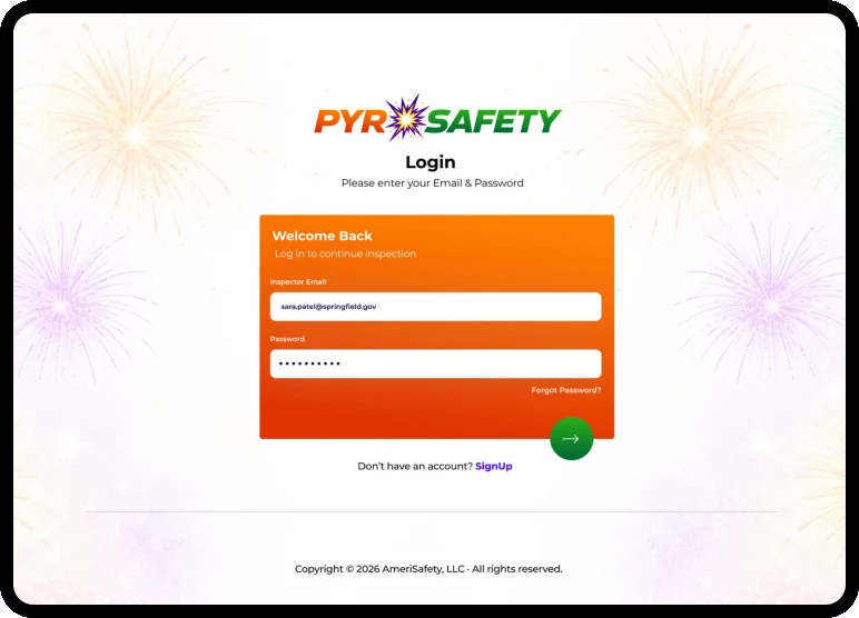 PyroSafety screen